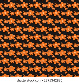 abstract leaves pattern. Vector Illustration.	