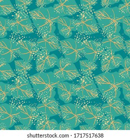 El patrón abstracto es transparente. Papel pintado sin fin de hojas modernas. Ilustración vectorial. Diseño para tela, imprenta textil, envoltura, cocina textil. 