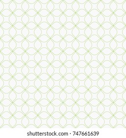 Abstract Leaves Seamless Vector Pattern. Geometric texture. Repeating background.
