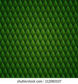 Abstract leaves texture. Vector illustration.