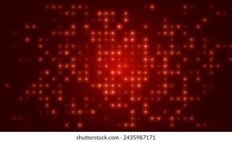 Abstrakte LED-Panel Lichter Hintergrund. Schöne Funken strahlen besonderes Licht. Vektor funkelt. Eine schöne Illustration für Postkarte. In: Vector Illustration.