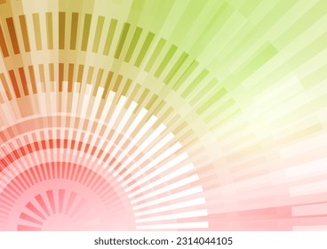 Abstract lens dynamic pattern line graphic presentation gradient background. vector illustration.