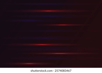 Abstract lens flare light effect background. Modern game background with light effects. Vector illustration.