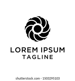 Abstract Lens Icon Vector Illustration