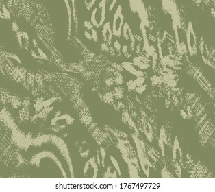 Abstract Leopard Cheetah Zebra Stripes Mixed Animal Skin Shapes Geometric Brush Strokes Seamless Vector Pattern Isolated Background