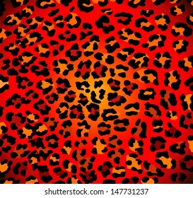 Abstract leopard pattern