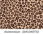Abstract Leopard Print seamless pattern background 