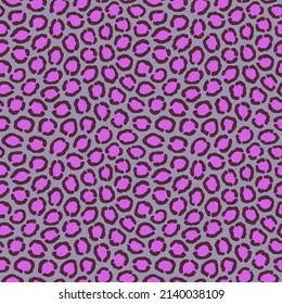 
Abstract leopard print seamless pattern. Wild animal safari texture.