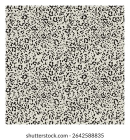 Abstract Leopard Print Seamless Pattern  Wild Animal Skin Background