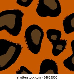 Abstract leopard repetitions