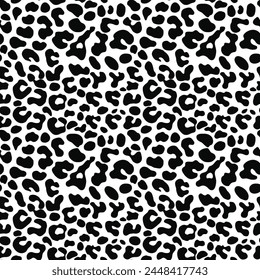 
Abstract leopard seamless print vector illustration design of leopard cat, modern spot animal skin