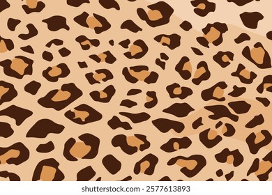 abstract leopard skin illustration design background vector art