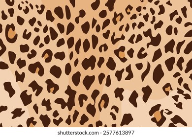 abstract leopard skin illustration design background vector art