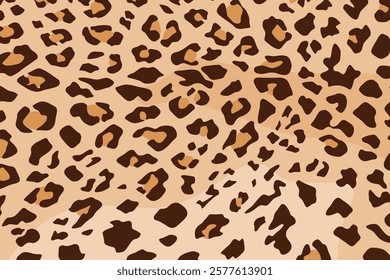 abstract leopard skin illustration design background vector art