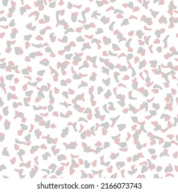 Resumen vectores de piel leopardo patrón de filamentos de pincel irregular manchas de piel animal silvestre impresión de piel. Diseño geométrico irregular simple.
