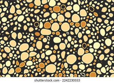 Abstract Lepoard Print graphic vector