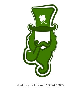 Abstract leprechaun avatar
