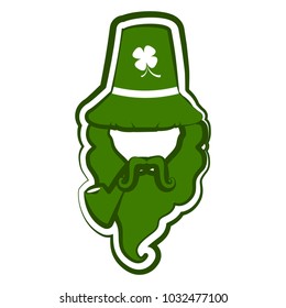 Abstract leprechaun avatar