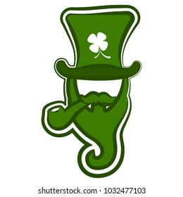 Abstract leprechaun avatar