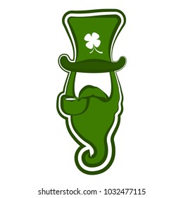 Abstract leprechaun avatar