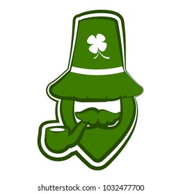 Abstract leprechaun avatar