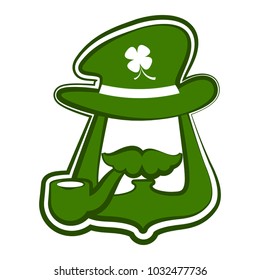 Abstract leprechaun avatar