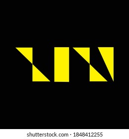 Abstract letter 2021. Vector illustration
