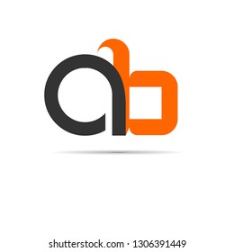 abstract letter ab logo template 14