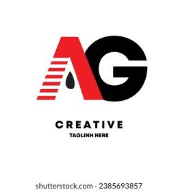 Abstract letter AC logo. This logo icon incorporate with abstract shape in the creative way. It look like letter AC and  monogram letter AC logo design templet. sign and symbol.