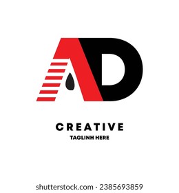 Abstract letter AC logo. This logo icon incorporate with abstract shape in the creative way. It look like letter AC and  monogram letter AC logo design templet. sign and symbol.