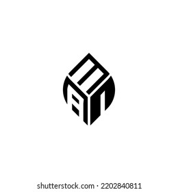 abstract letter AIM logo design