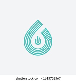 Abstract letter B with finger and drop concept. emblem, icon, flat logotype element for template. IT company sign vector illustration. Finger print in hi-tech style. Security concept. Computer science