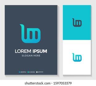Abstract letter B hand logo. Modern template design. Vector illustration