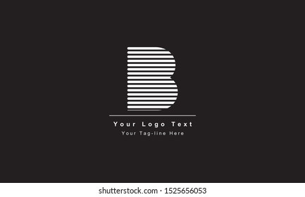 Abstract letter B logo design. Creative,Premium Minimal emblem design template. Graphic Alphabet Symbol for Corporate
Business Identity. Initial BB vector element