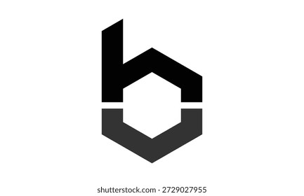 Letra Abstractas B Diseño de Logo