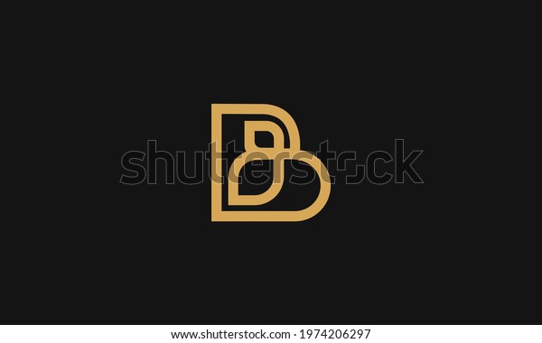 Abstract Letter B Logo Design Creativepremium Stock Vector (Royalty ...