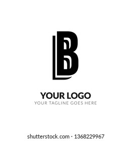 Abstract Letter B Logo Icon Symbol Vector