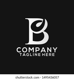 Abstract Letter B Logo Template Vector. Business Logo Concept