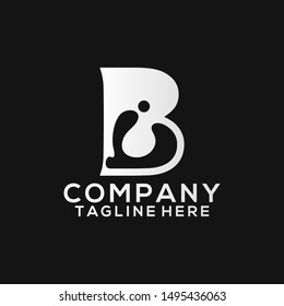 Abstract Letter B Logo Template Vector. Business Logo Concept