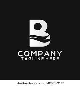 Abstract Letter B Logo Template Vector. Business Logo Concept