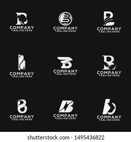 Abstract Letter B Logo Template Vector. Business Logo Concept