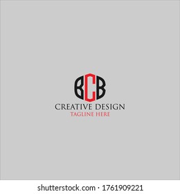 Abstract Letter BCB logo design template. svg