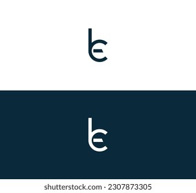 Abstract letter BE, EB, LE, EL, LC, CL logo.