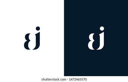 Abstract letter bi logo. This logo icon incorporate with abstract shape in the creative way. It look like letter B and I.
