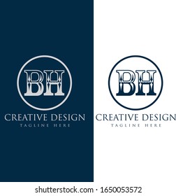 Abstract letter BK logo. This logo icon incorporate with abstract shape in the creative way.