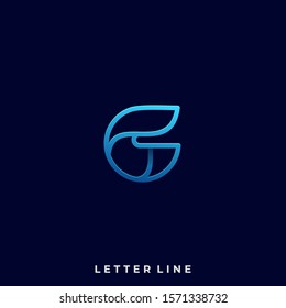 Abstract Letter c Illustration Vector Design template. Suitable for Creative Industry, Multimedia, entertainment, Educations, Shop, and any related business