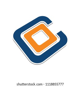 Abstract Letter C Logo