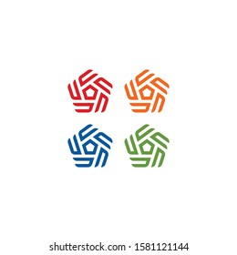 The abstract letter C logo can be used in various companies such as real estate, construction and the like.