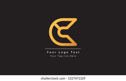 Abstract letter C logo design. Creative,Premium Minimal emblem design template. Graphic Alphabet Symbol for Corporate
Business Identity. Initial CC vector element