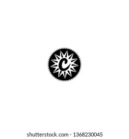 Abstract Letter C Logo Icon Vector